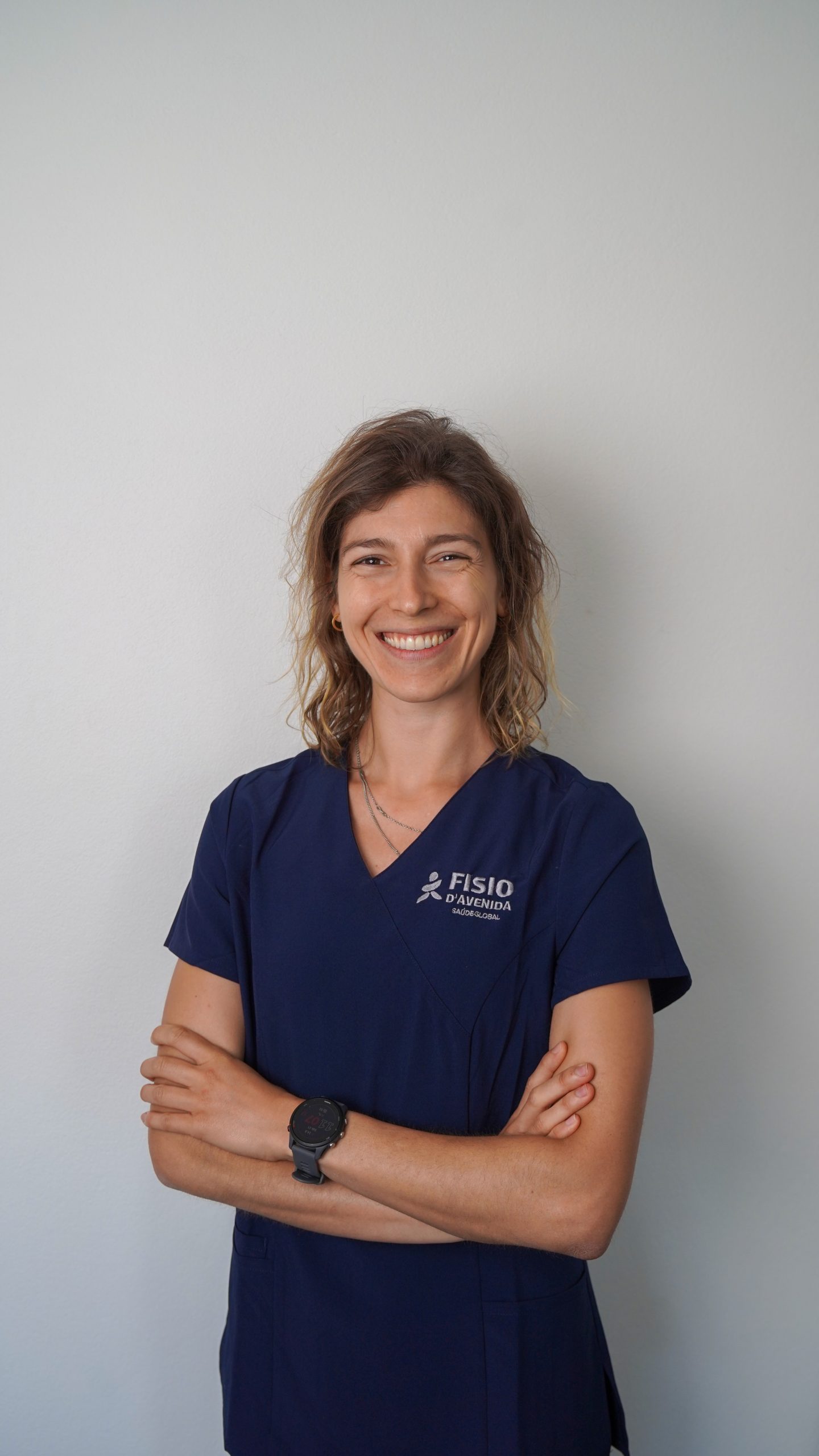 Foto da instrutora de Pilates Clínico Sofia da Fisio D'Avenida.